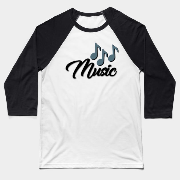 Music Baseball T-Shirt by Light Up Glow 